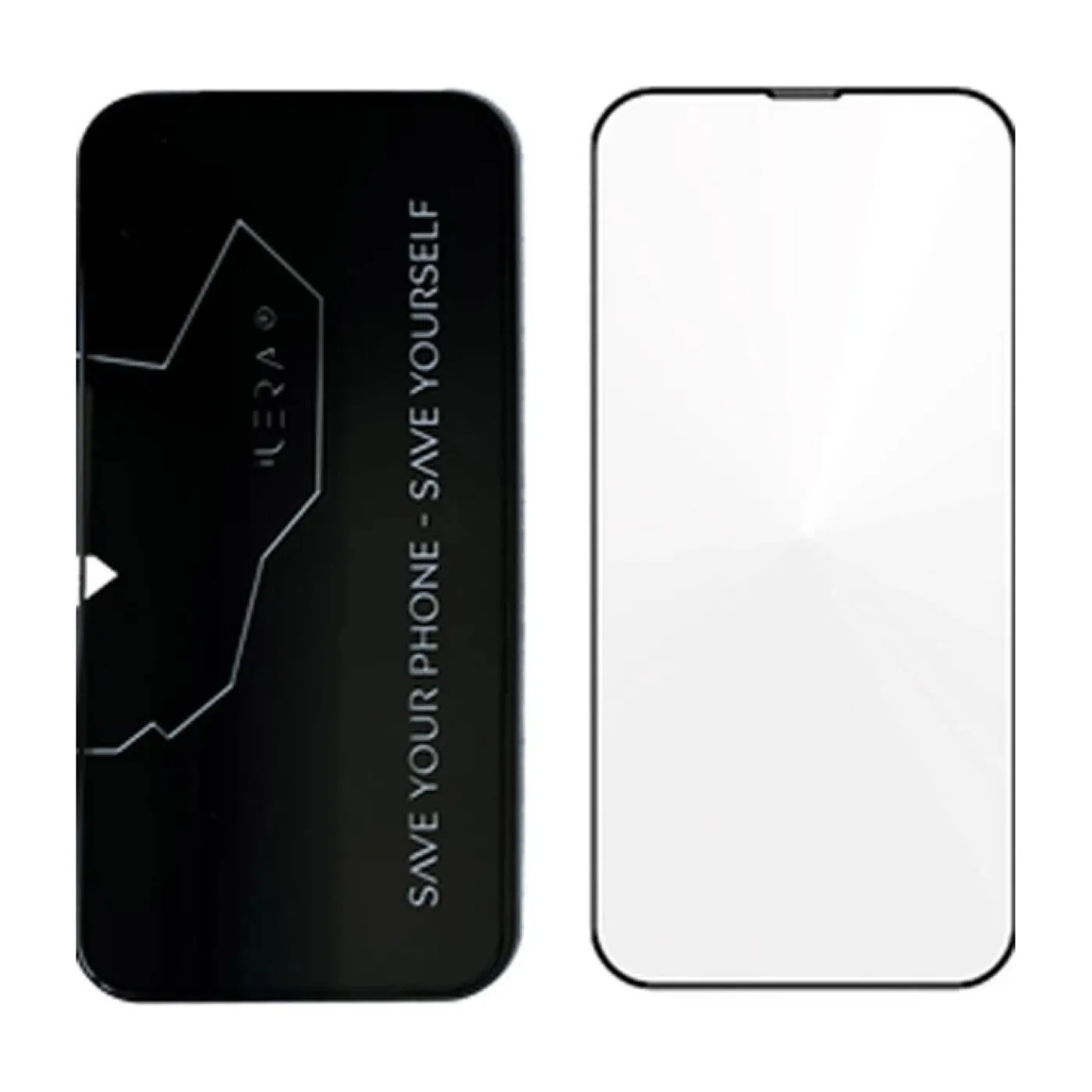 Захисне скло iLera DeLuxe FullCover для iPhone 17E/16E/14/13/13 Pro — фото 2