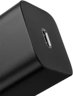 Зарядний пристрій Baseus Super Silicone PD Charger 25W (1Type-C) + Cable Type-C to Type-C 3A (1m) Bl — фото 5